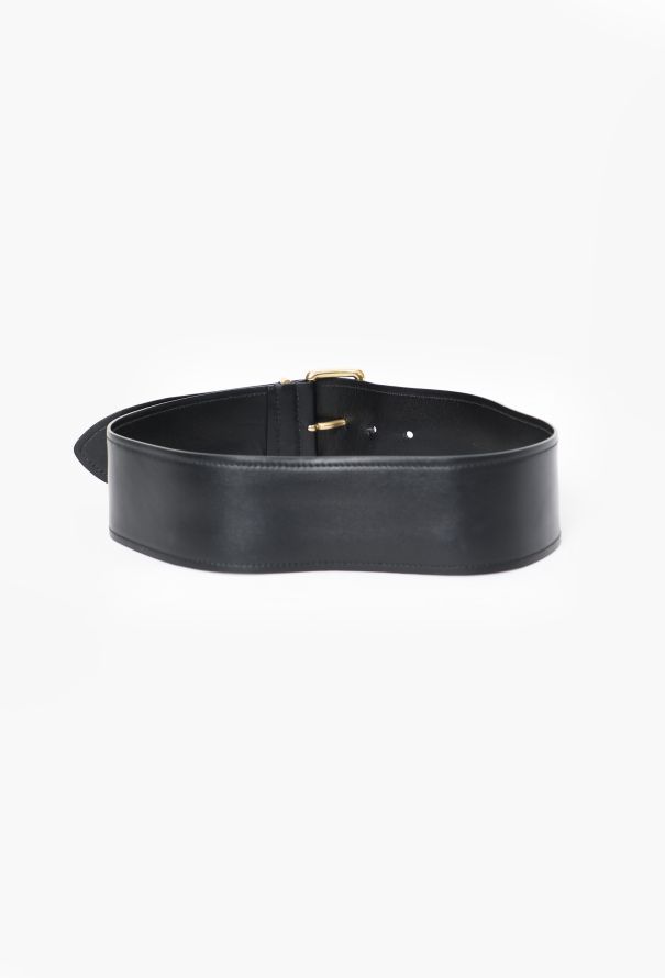 Miu Miu 2024 Leather Buckle Belt - 4