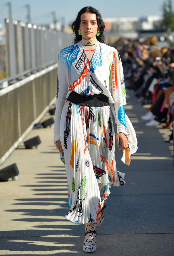 Modern Designers Marine Serre S/S 2019 Formula 1 Skirt - 1