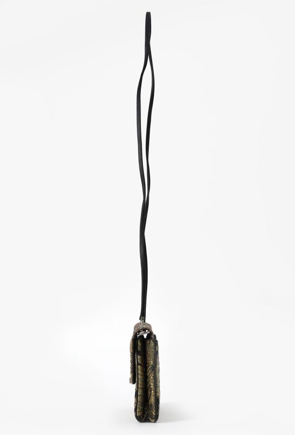 Judith Leiber Vintage Embellished Tropical Clutch - 6