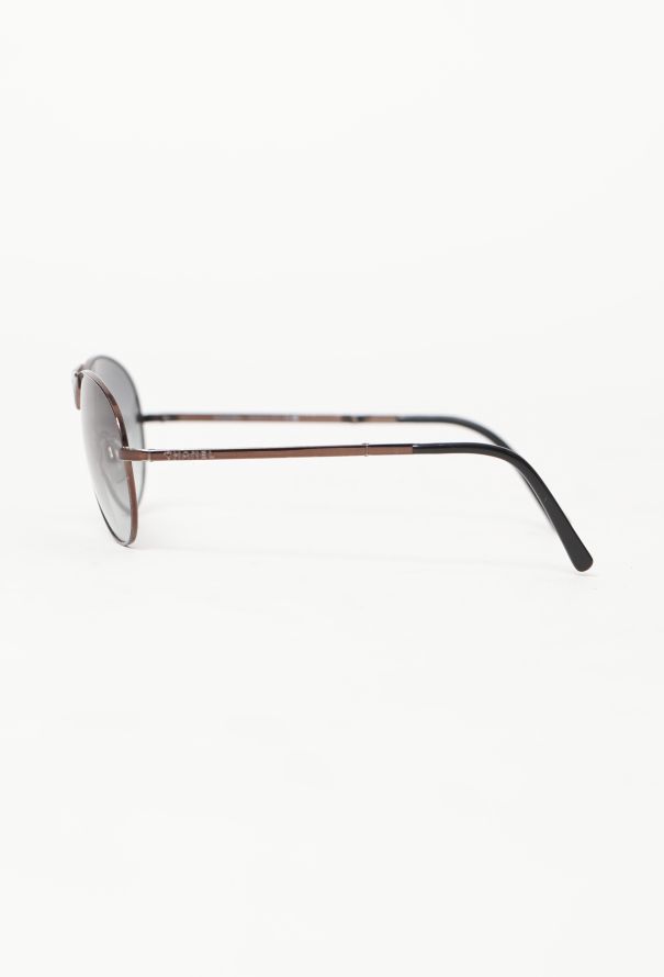 Chanel Vintage Foldable Aviator Sunglasses - 6