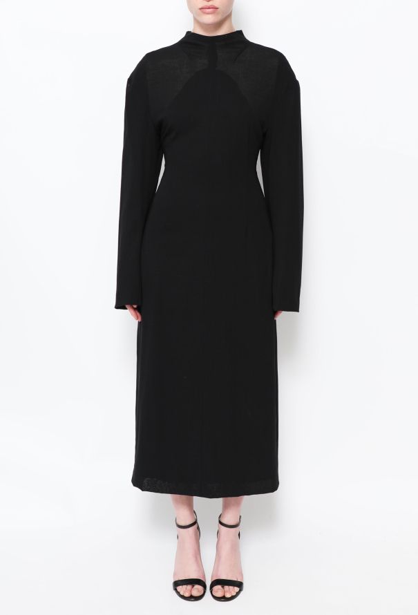 Céline F/W 2017 Flared Crêpe Dress - 3