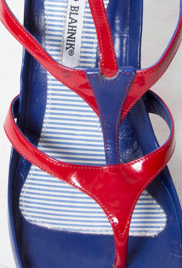 Manolo Blahnik Two-toned Sandals - 9