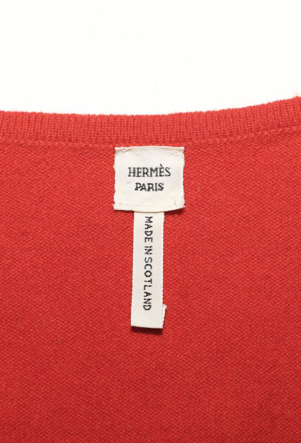 Hermès Cashmere Sweater Vest Ensemble - 7