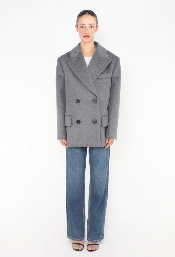 Miu Miu F/W 2023 Oversized Felted Blazer - 5
