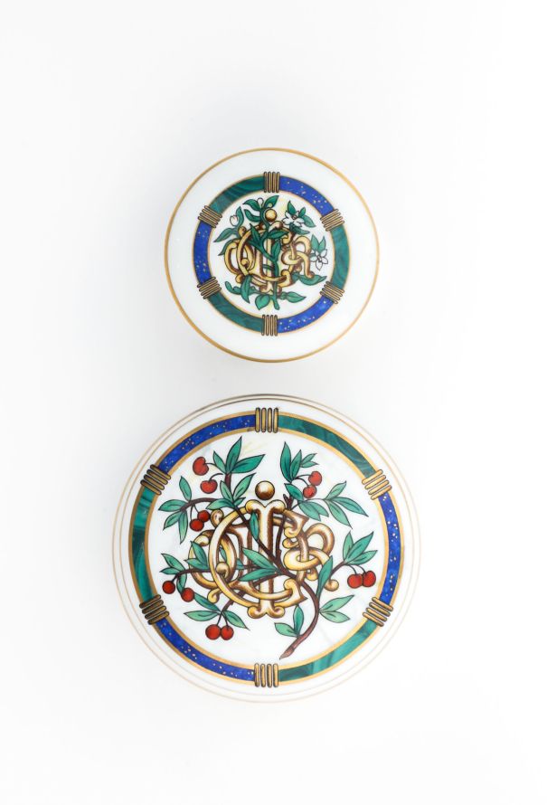 Dior Limoges Porcelain 'Dioricis' Box Set - 3