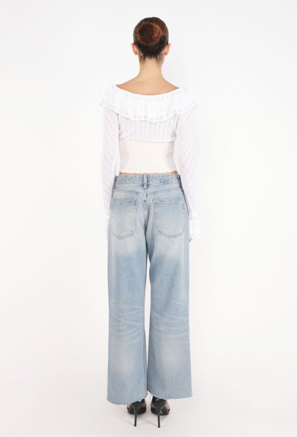 Alaïa Ribbed Crochet Top, S/S 1992 - 5