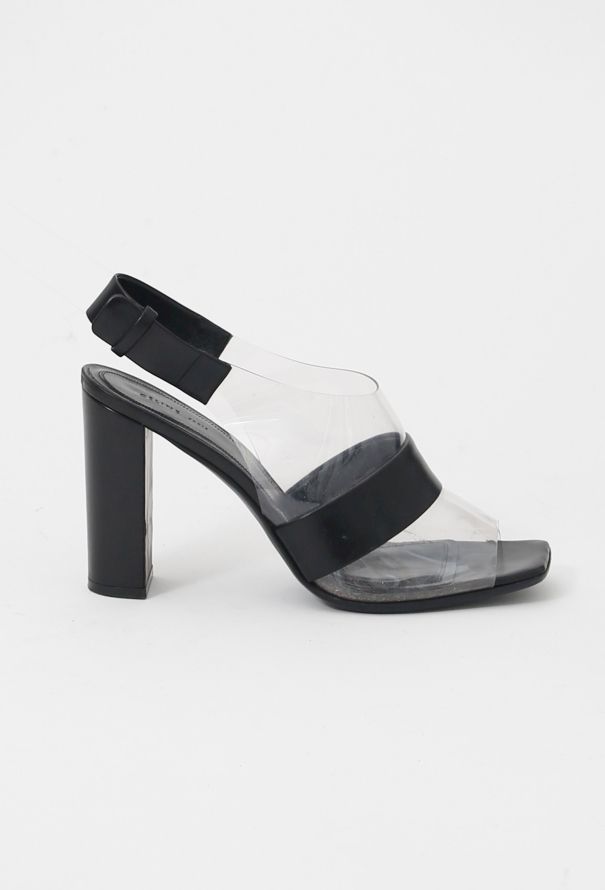 Céline Resort 2013 Transparent Slingback Sandals - 1