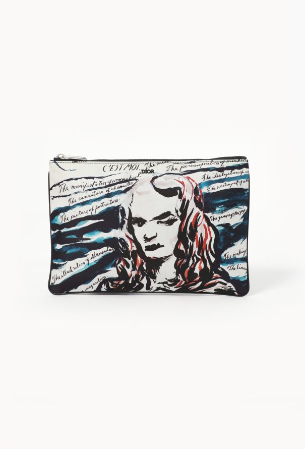 Dior F/W 2019 x Raymond Pettibon Nylon Pouch - 1
