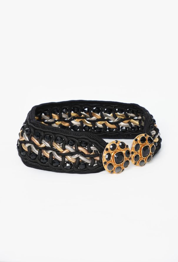 Passmenterie Belt attributed to YSL Couture, 1985 - 3