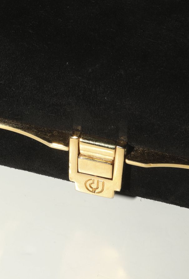 Vintage Charles Jourdan Velvet Shoulder Bag - 13