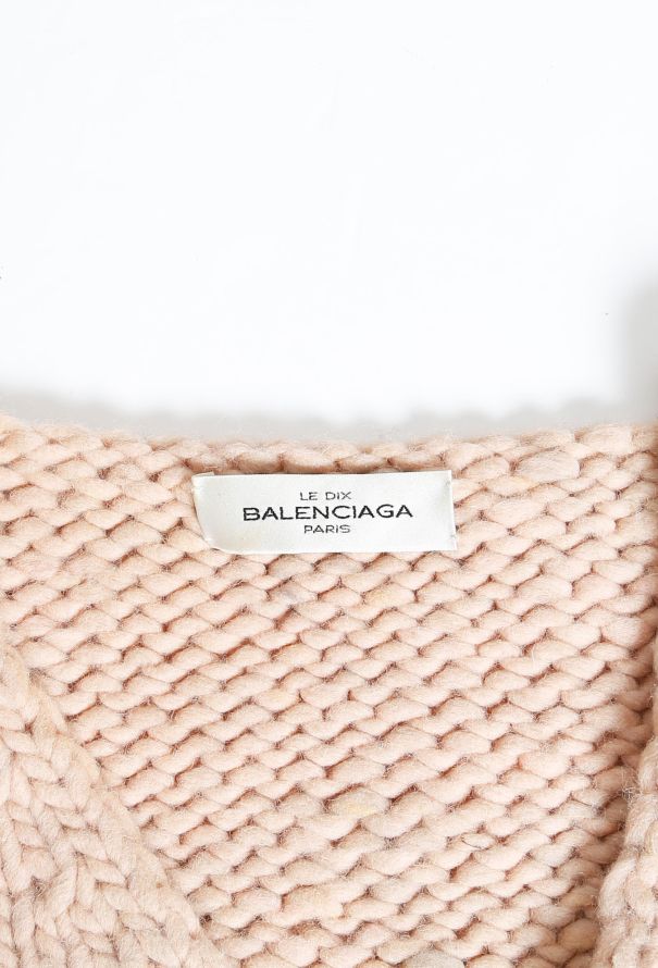 Balenciaga Le Dix Crochet Knit Sweater - 4