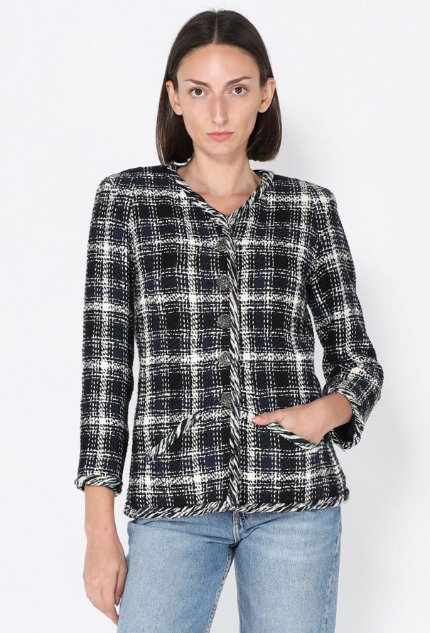 Chanel Braided Trim Tweed Jacket, S/S 2018 - 1