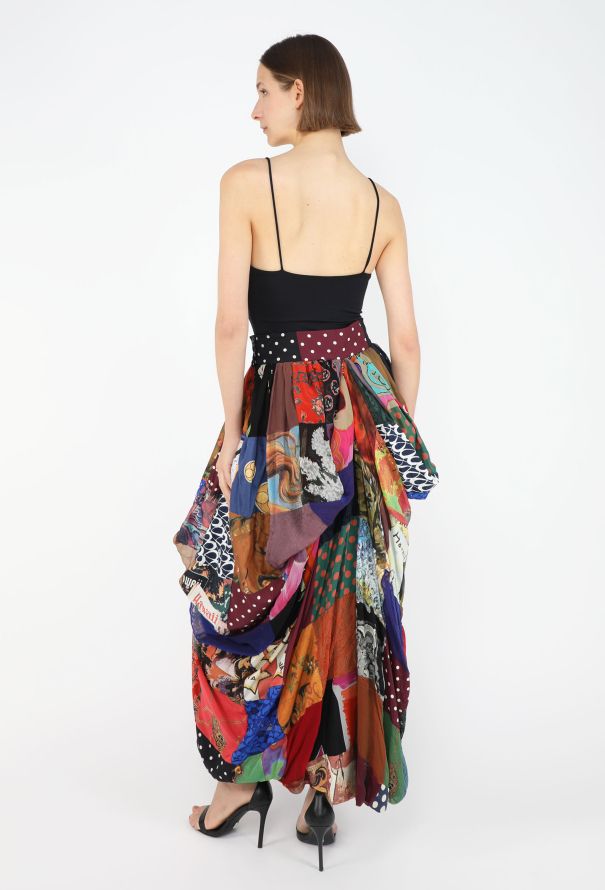 Dolce & Gabbana Patchwork Silk Skirt, S/S 1993 - 1