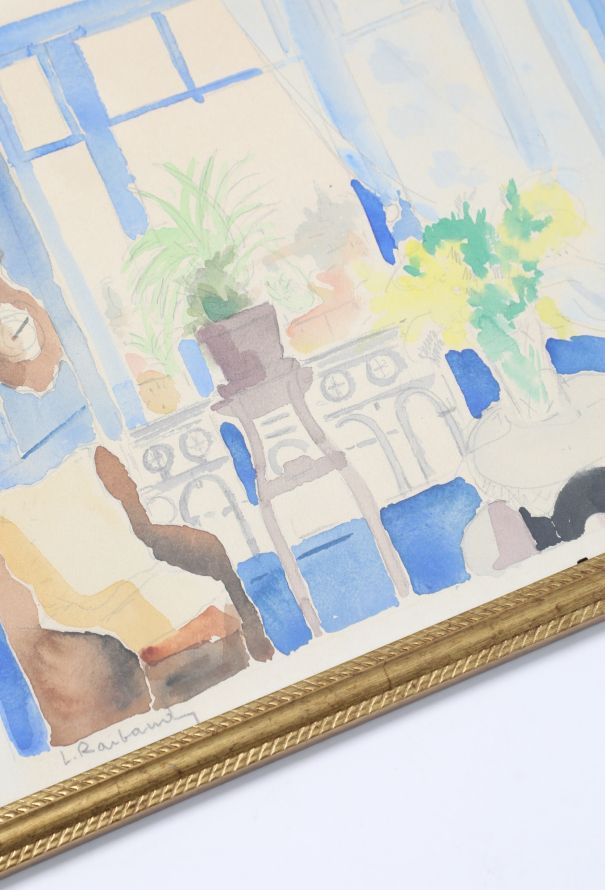 Vintage Objects & Decor Still Life Watercolor Painting - 2
