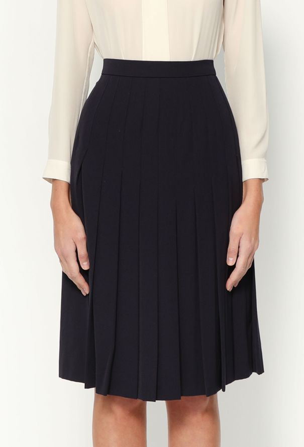 Hermès '80s Silk Lavallière Skirt Ensemble - 4