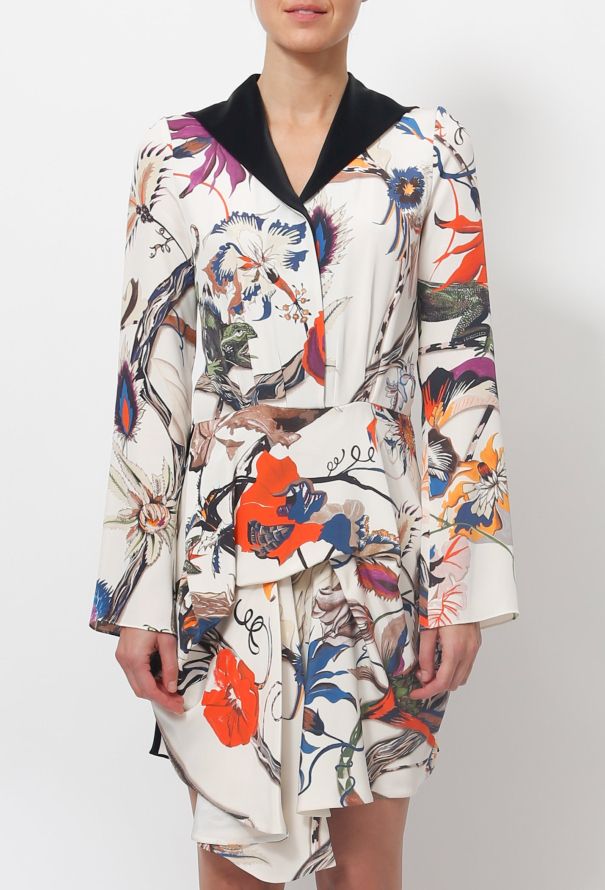 Balenciaga F/W 2011 Printed Dress - 6