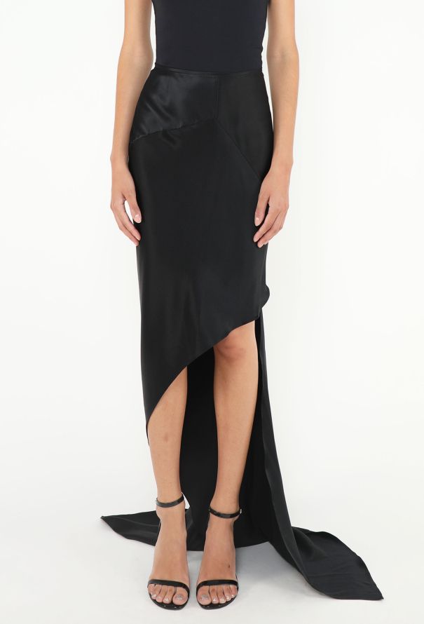 Narciso Rodriguez Silk Train Skirt - 3