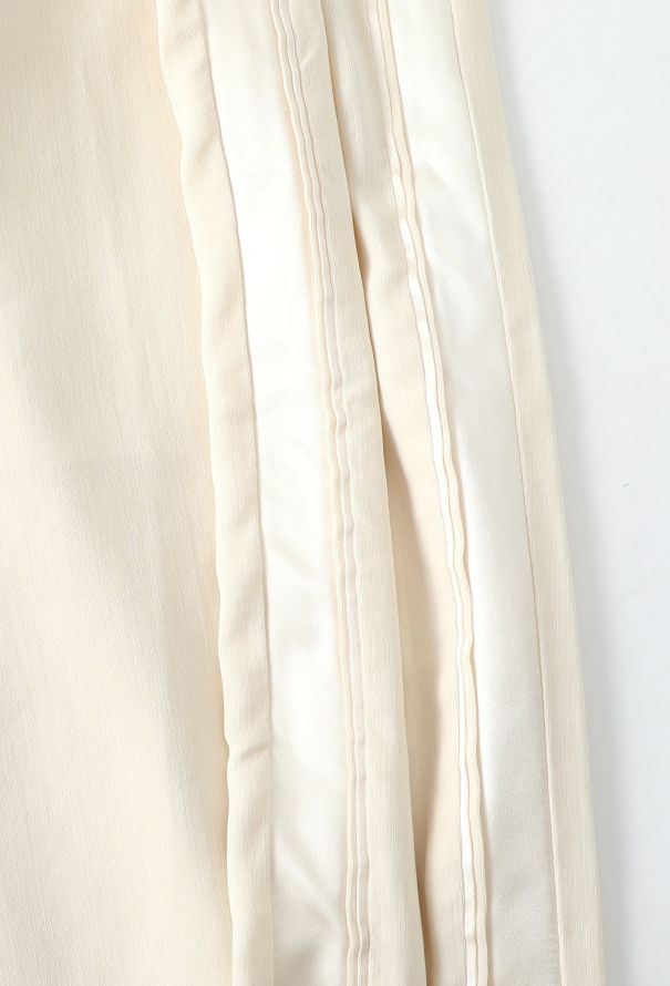 Maison Margiela Cream Tuxedo Trousers - 10