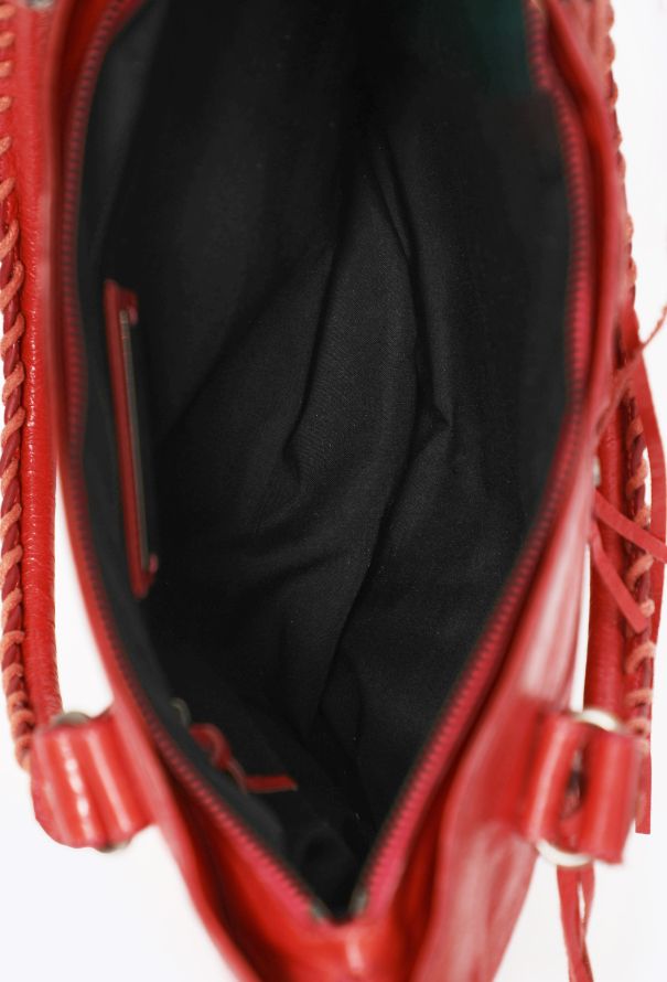 Balenciaga Red Classic City Shoulder Bag - 12