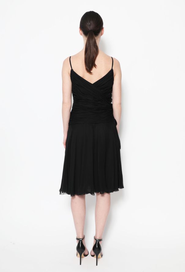 Exquisite Vintage Jean-Louis Scherrer Couture Draped Dress - 4