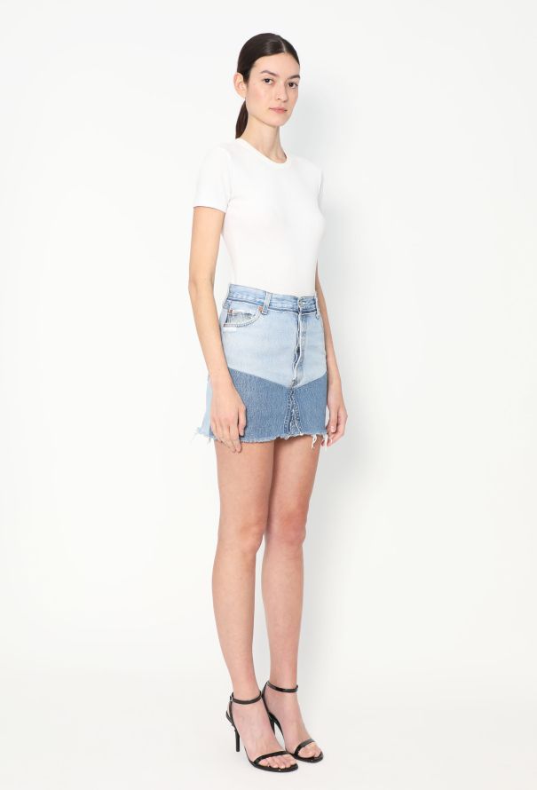 Levi's 2015 x Re/Done Denim Skirt - 3
