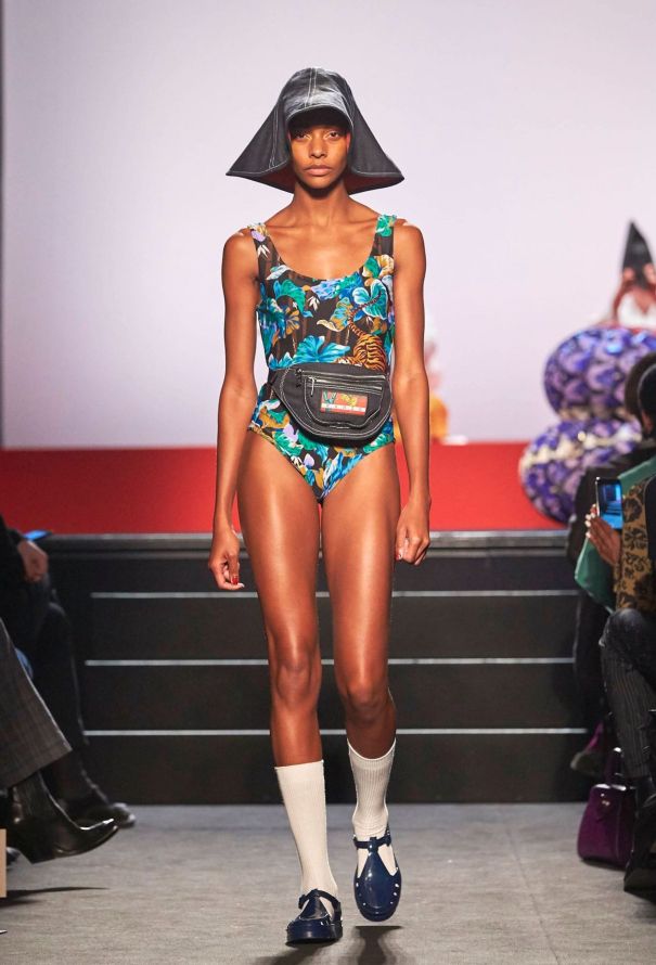 Modern Designers Kenzo S/S 2018 Re-Edition Tiger Print Swimsuit - 1