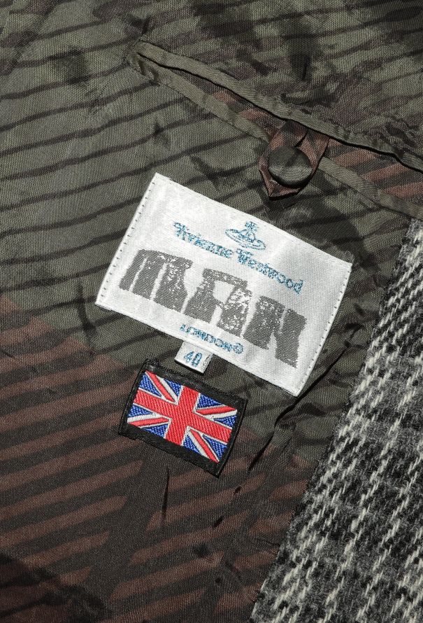 Vivienne Westwood '90s Tailored Tartan Coat - 7
