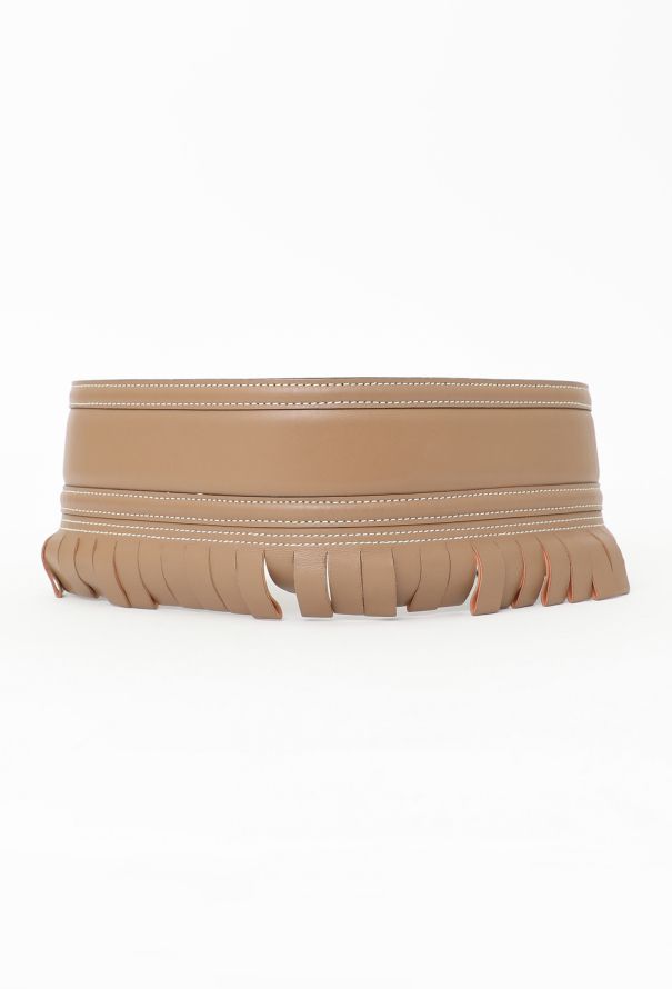 Alaïa S/S 1987 Fringed Corset Belt - 4