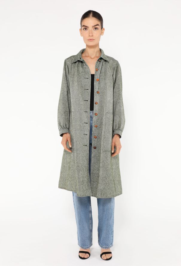 Courrèges '70s Wool Twill Coat - 5