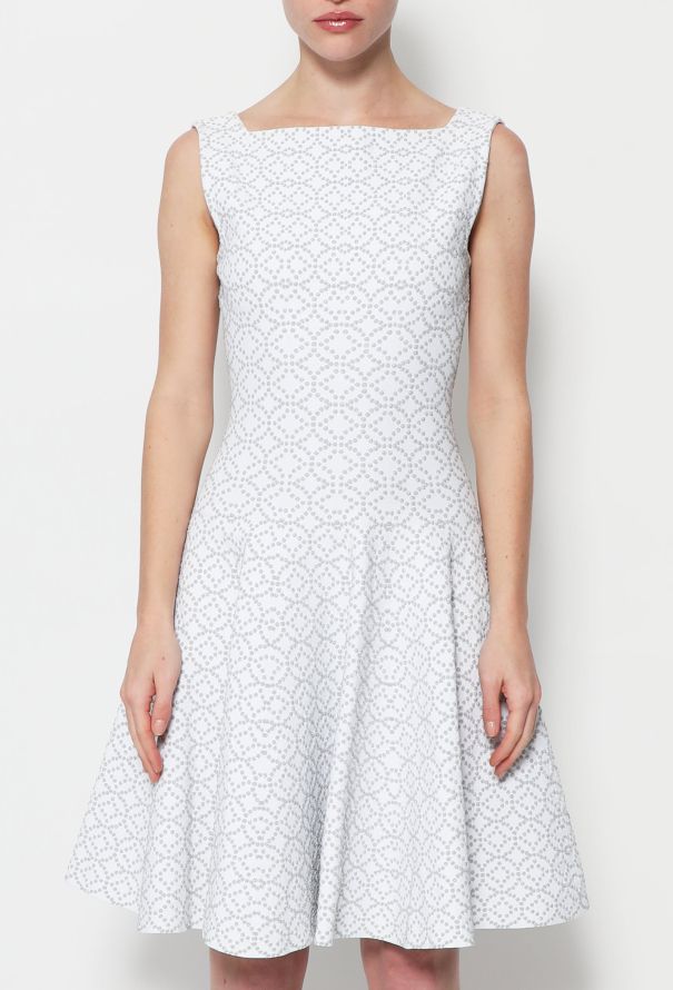 Alaïa S/S 2012 Laser-Stud Skater Dress - 3