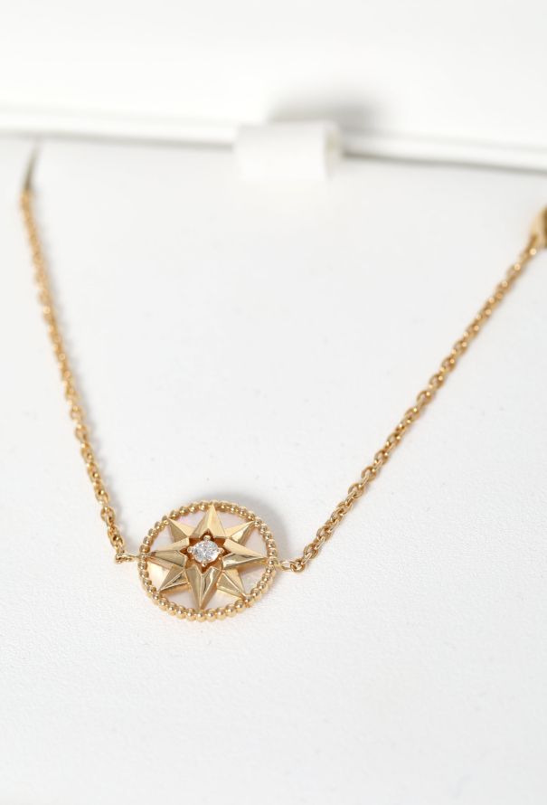 Dior 18k Yellow Gold Rose des Vents Bracelet - 4