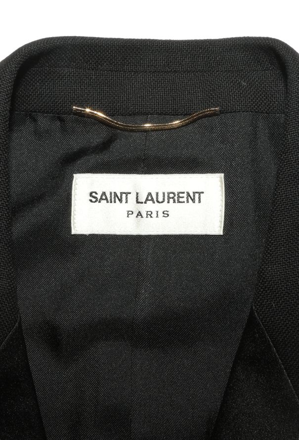 Saint Laurent Double-Breasted Smoking Blazer - 5