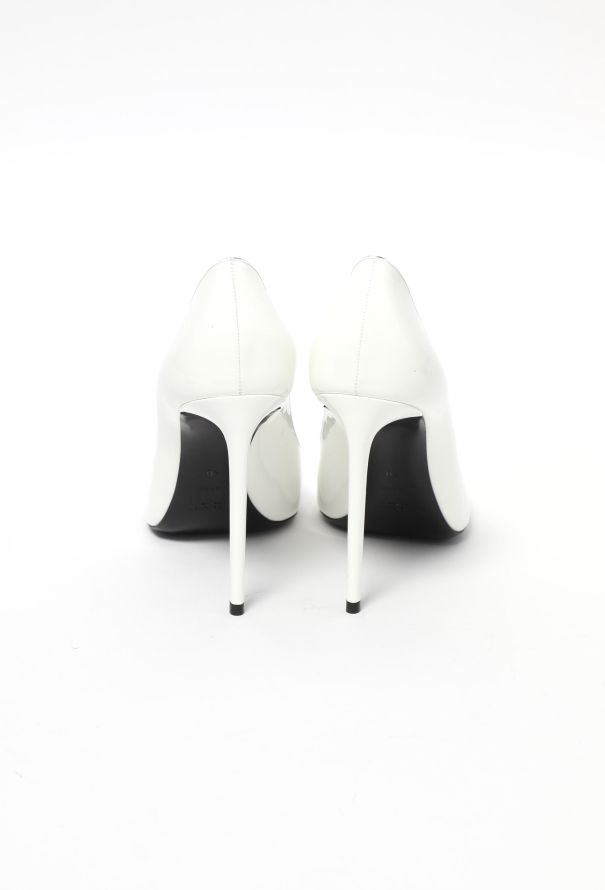 Saint Laurent Patent Zoé Stilettos - 4