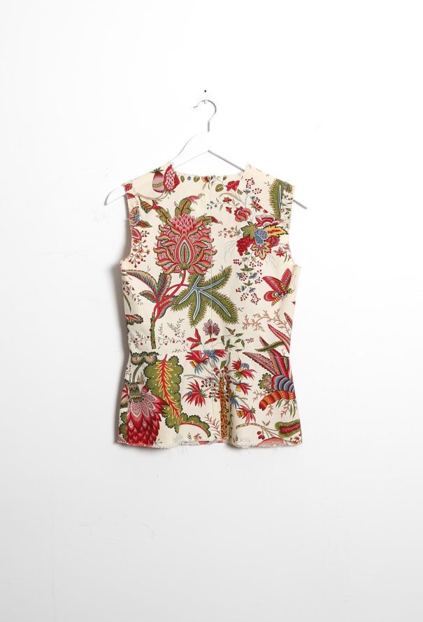 Balenciaga ICONIC S/S 2000 Wild Floral Top - 9
