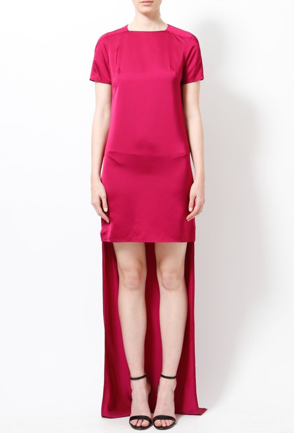 Stella McCartney Stella McCartney Charmeuse Train Dress - 3