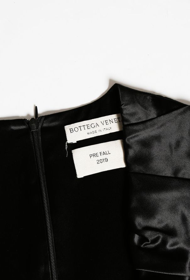 Bottega Veneta 2019 Ruched Charmeuse Dress - 4