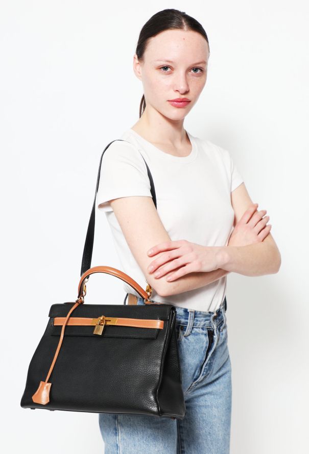 Hermès Bicolor Kelly Retourné 32 - 2