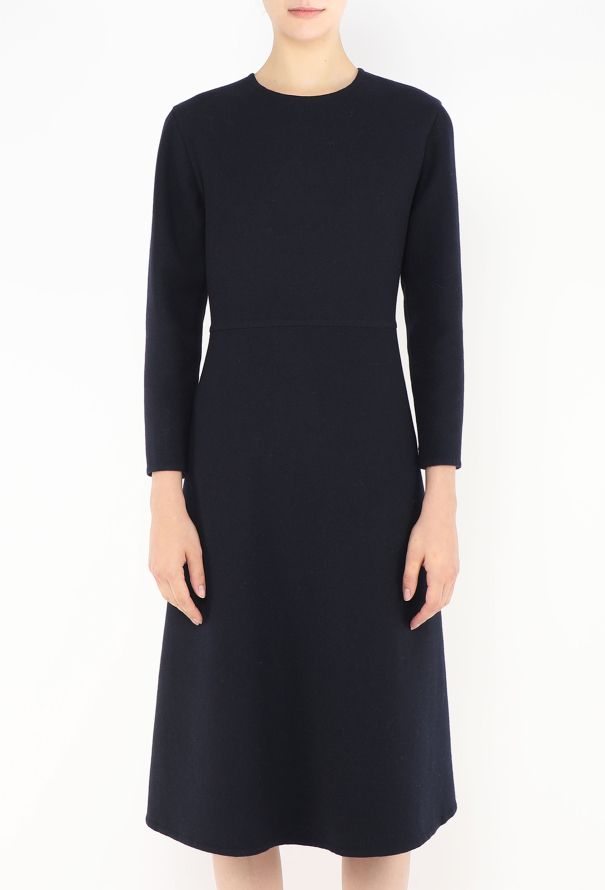 Céline Classic Twill A-Line Dress - 3
