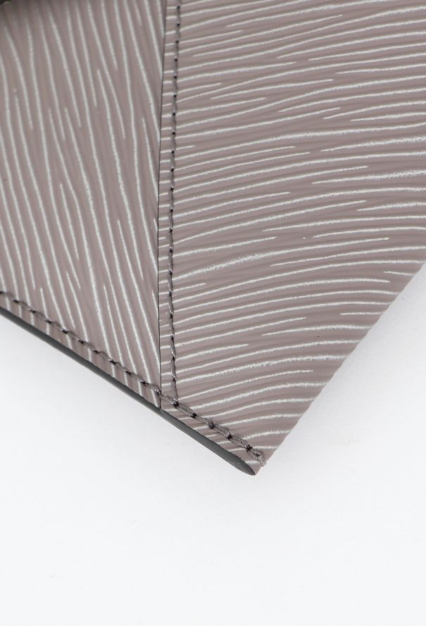 Louis Vuitton Matte Grey Epi Envelope Pouch - 9