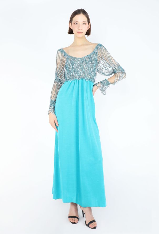 Azzaro COLLECTOR 1971 Chainmail  Gown - 1