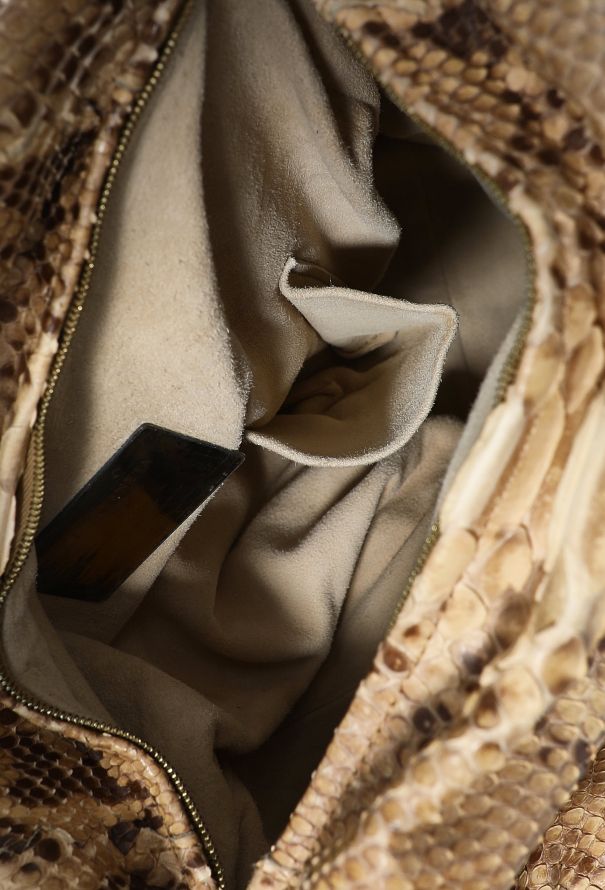 Bottega Veneta Limited Edition F/W 2008 Python Hobo Bag - 13