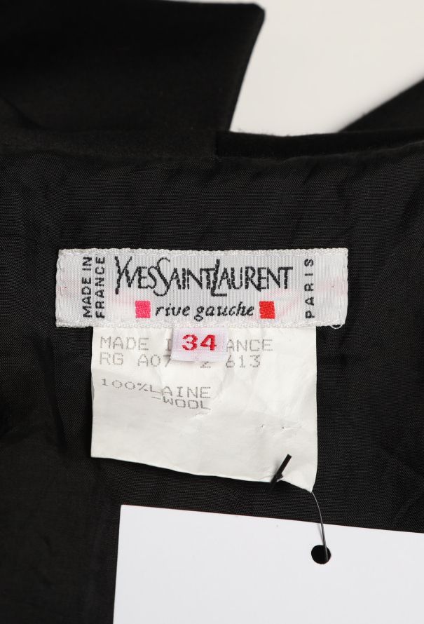 Saint Laurent Vintage Wide-Leg Smoking Jumpsuit - 5