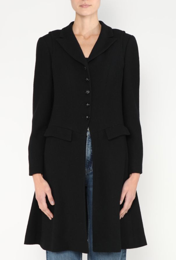 Chanel F/W 2006 Tailored Cutaway Coat - 1