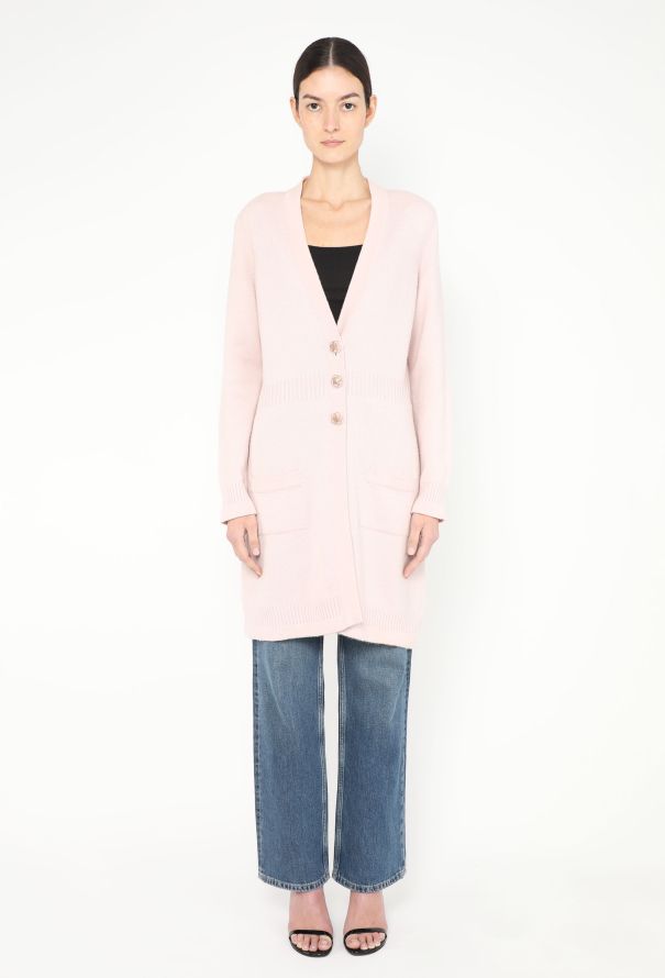 Chanel 2007 Ribbed Cashmere Cardigan - 2