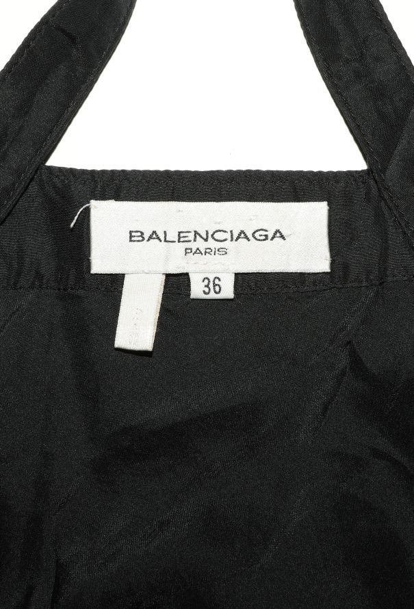 Balenciaga 2002 Silk Halter Top - 4