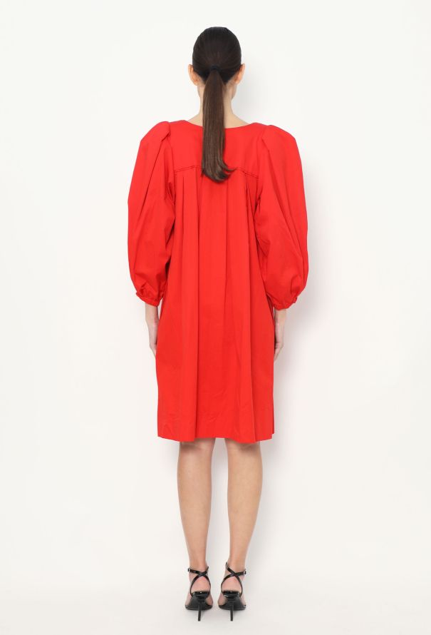 Saint Laurent S/S 1990 Pleated Tunic Dress - 5