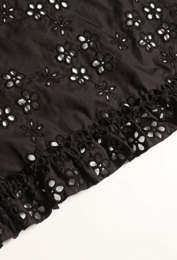 Modern Designers Simone Rocha Draped Eyelet Dress - 6