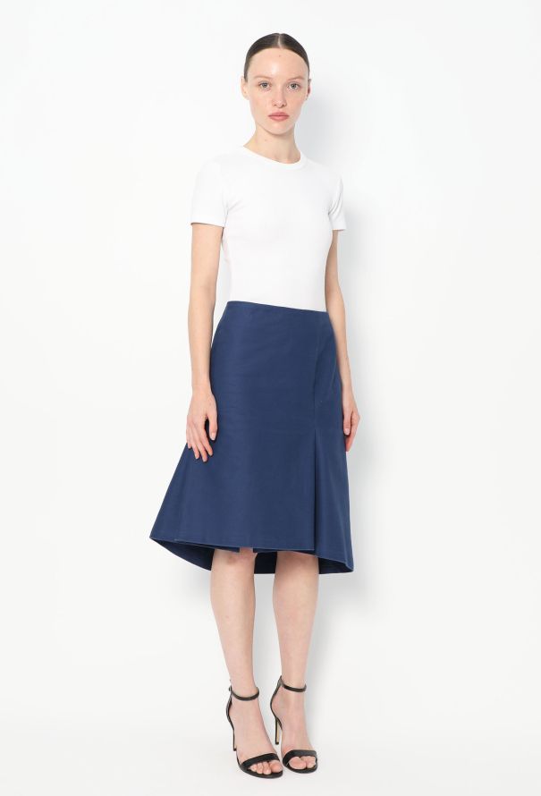 Balenciaga 2016 Asymmetrical Fluted Skirt - 2
