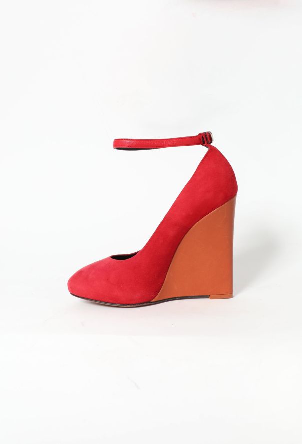 Céline Pre-Fall 2010 Suede Wedges - 5