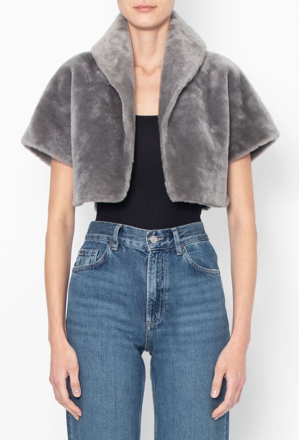 Alaïa F/W 2010 Shearling Bolero Jacket - 1
